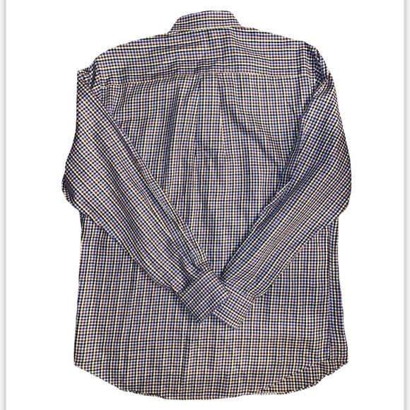 Peter Millar Button Down Dress Shirt Men’s Size Large - Picture 4 of 4